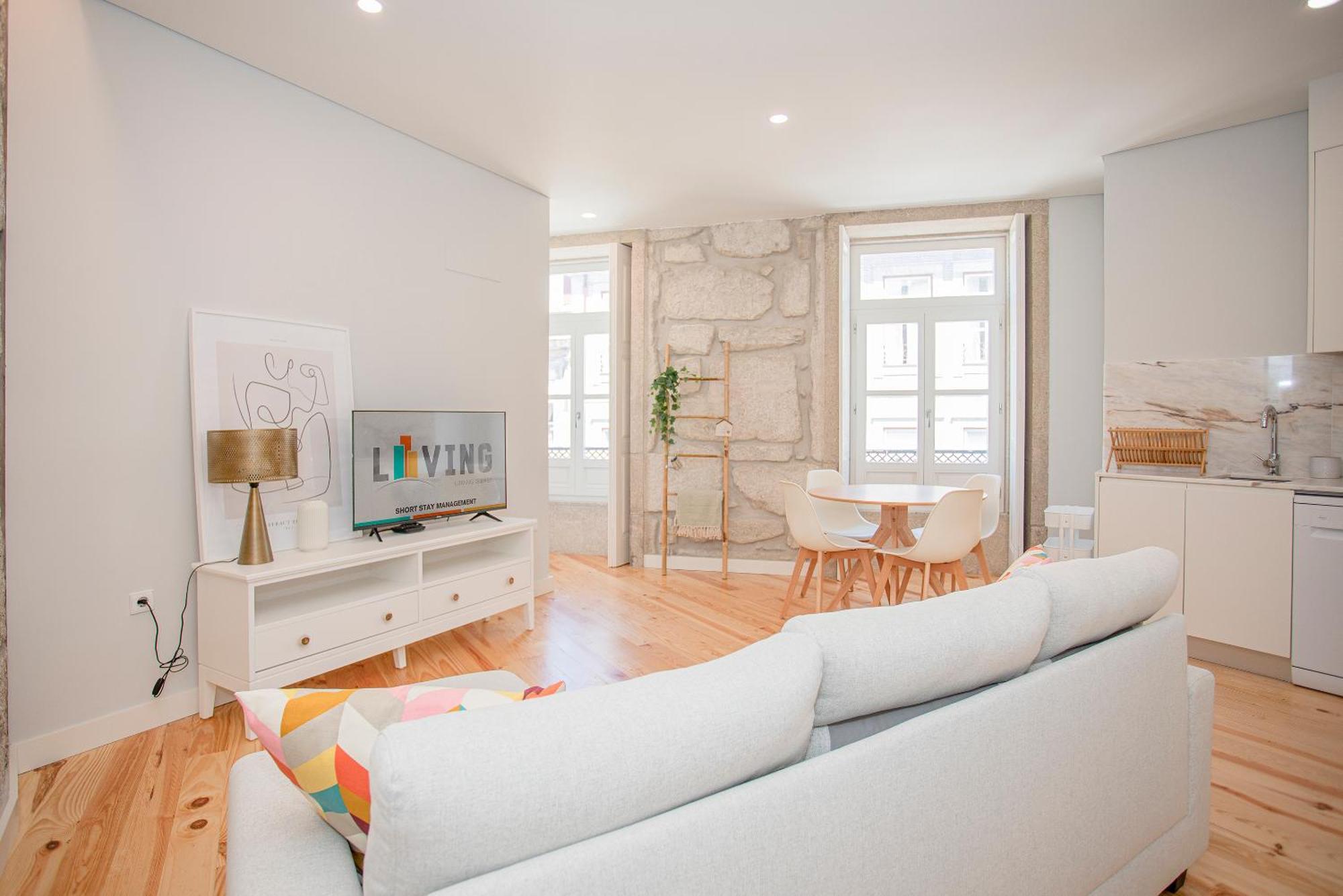 Liiiving In Porto - Aliados Stone Apartment Buitenkant foto
