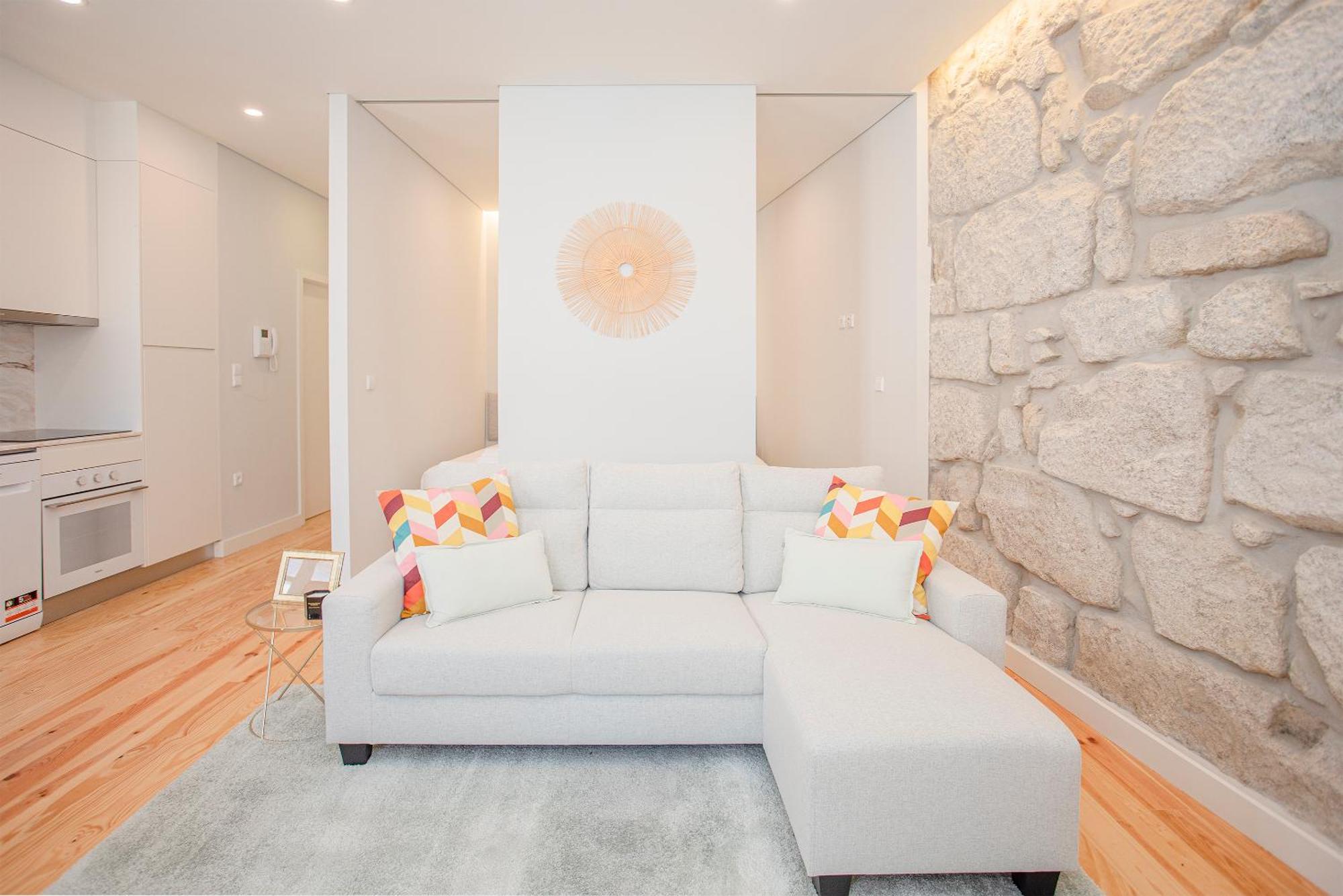 Liiiving In Porto - Aliados Stone Apartment Buitenkant foto