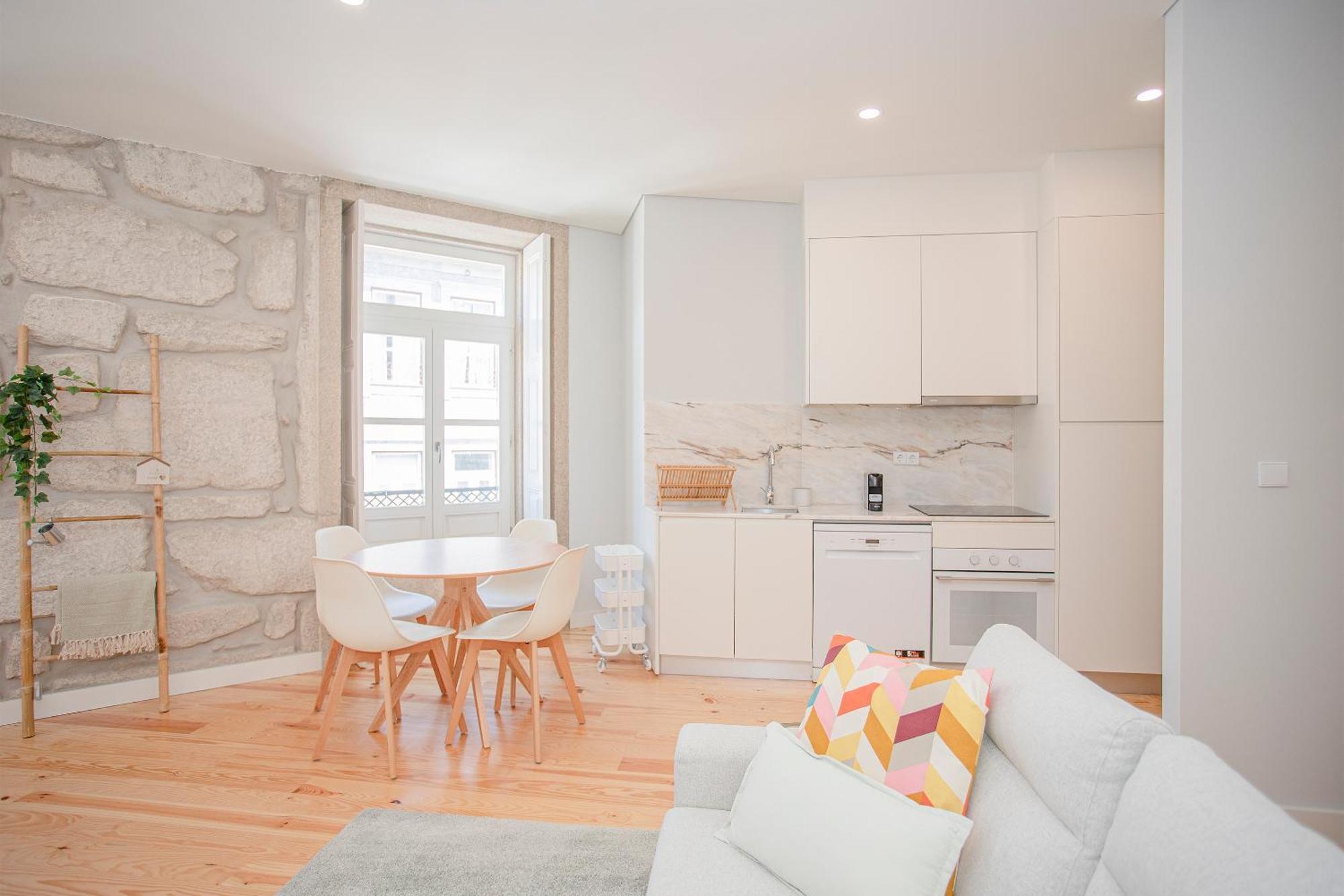 Liiiving In Porto - Aliados Stone Apartment Buitenkant foto