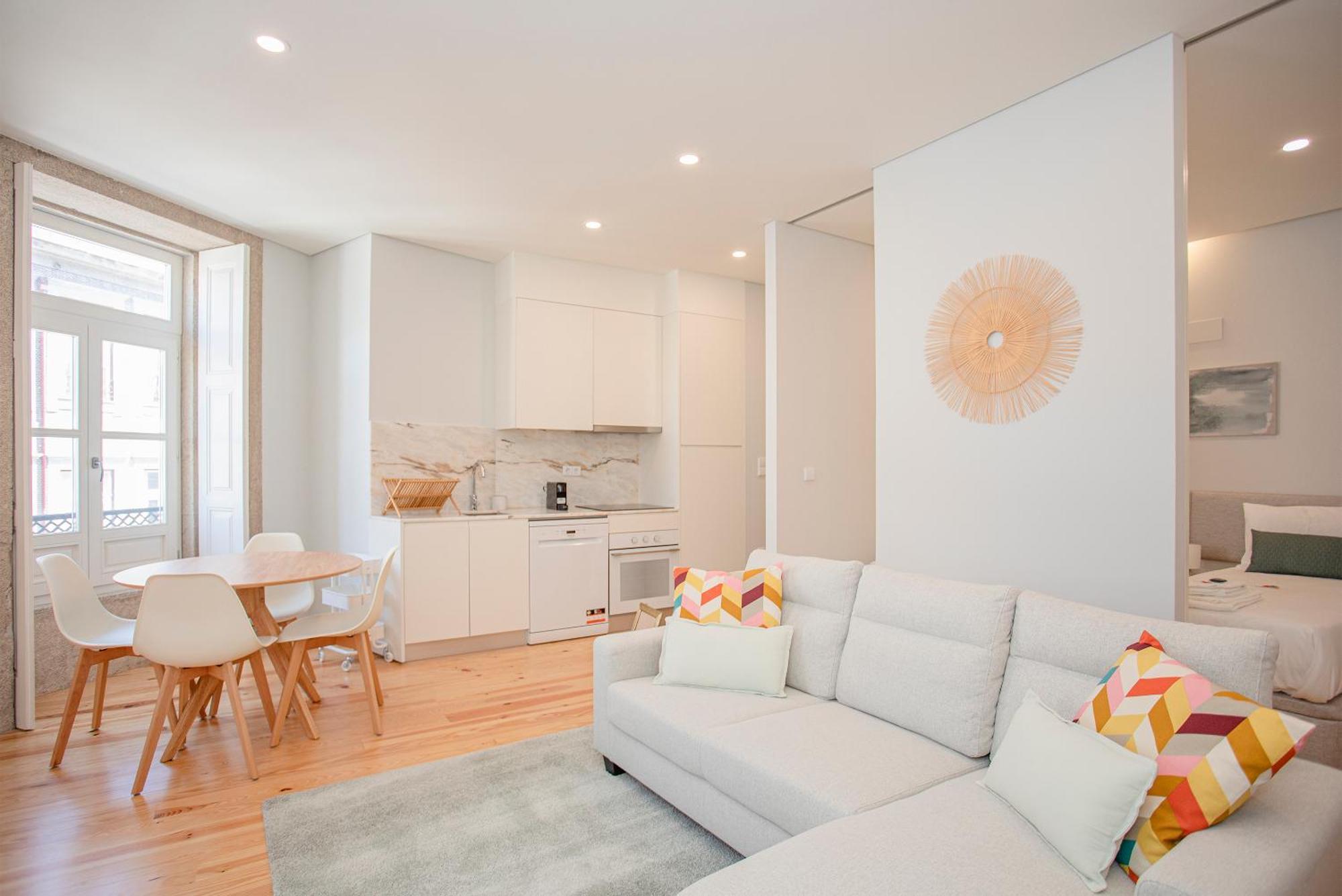 Liiiving In Porto - Aliados Stone Apartment Buitenkant foto